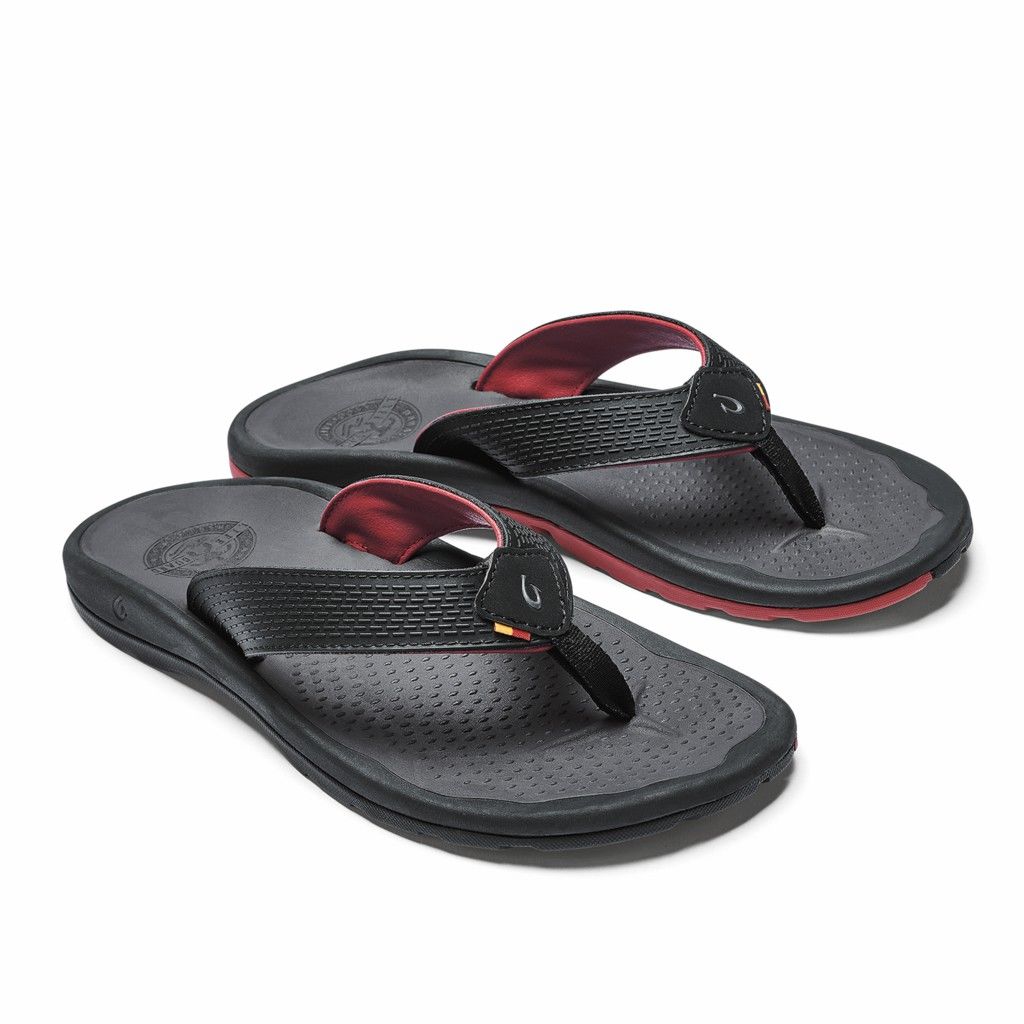 Olukai Women's Imaka Flip Flop - Black US160-583